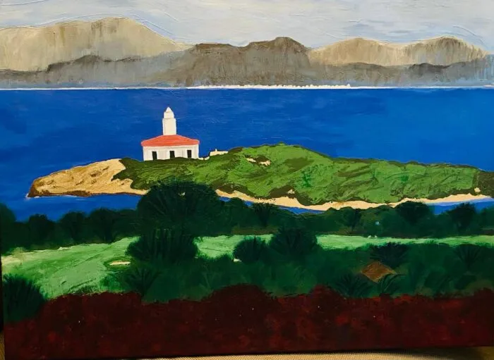 Aucanada, Acryl, 2021 — Unter der Sonne Mallorcas